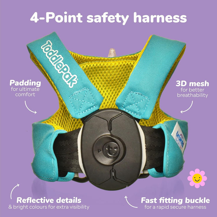 Trunki Toddlepak Walking Reins/Safety Harness (Una Unicorn)