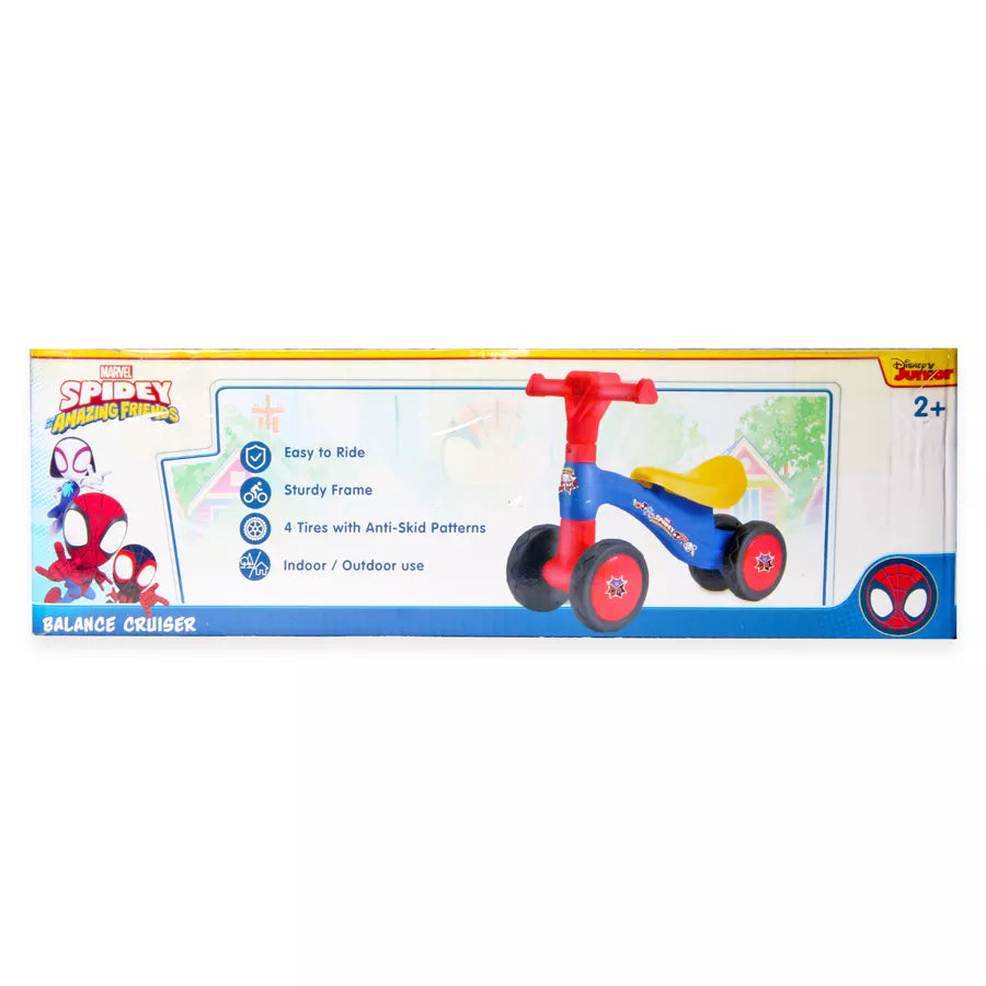 Disney Marvel Spidey & His Amazing Friends 4-Wheel Ride-On (Red/Blue)