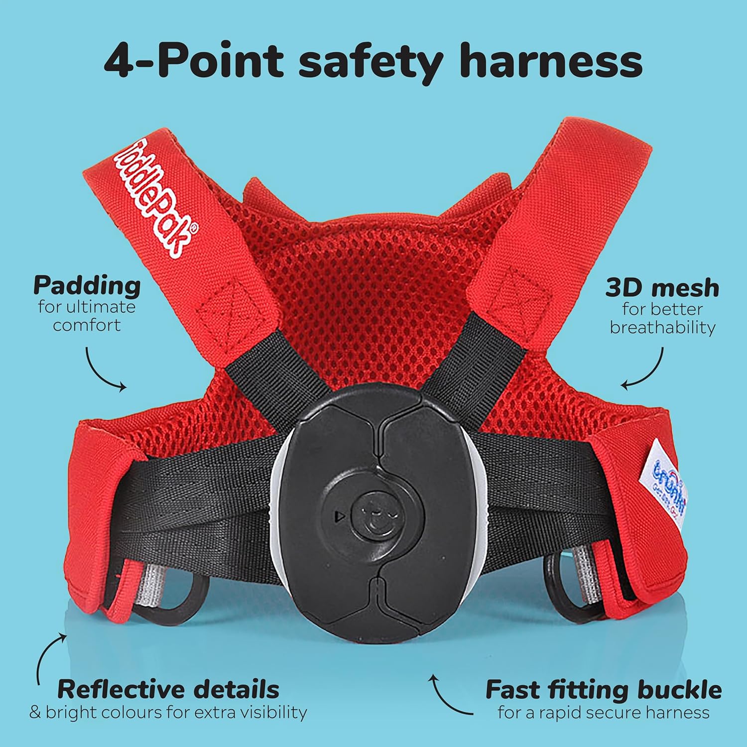 Trunki Toddlepak Walking Reins/Safety Harness (Felix Fox) Trunki Toddlepak Walking Reins/Safety Harness (Felix Fox)