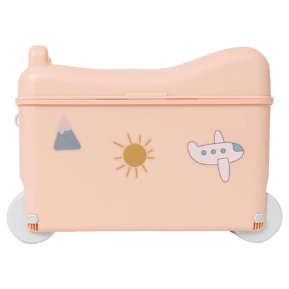 Little Rolla Ride On Suitcase (Dusty Pink)