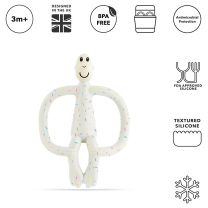 Matchstick Monkey Teething Toy (Confetti)