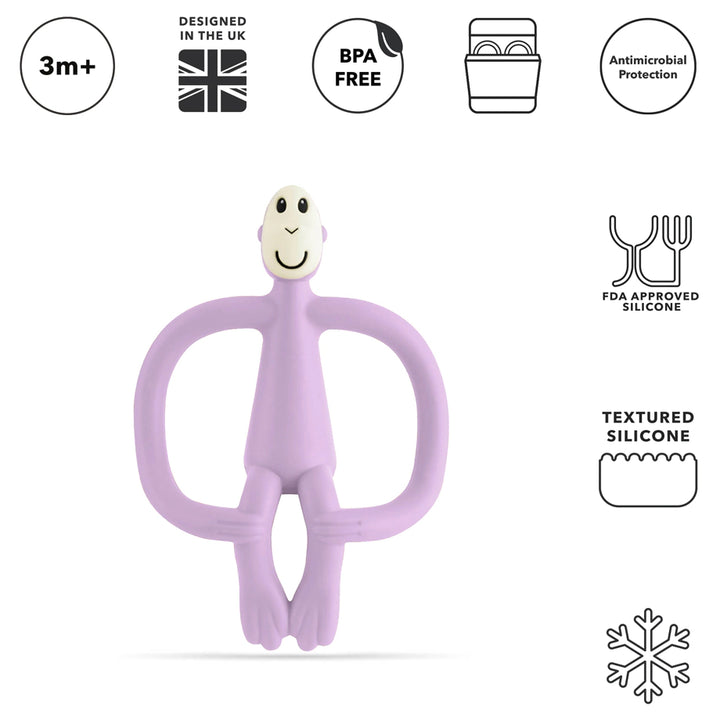 Matchstick Monkey Teething Toy (Lilac)