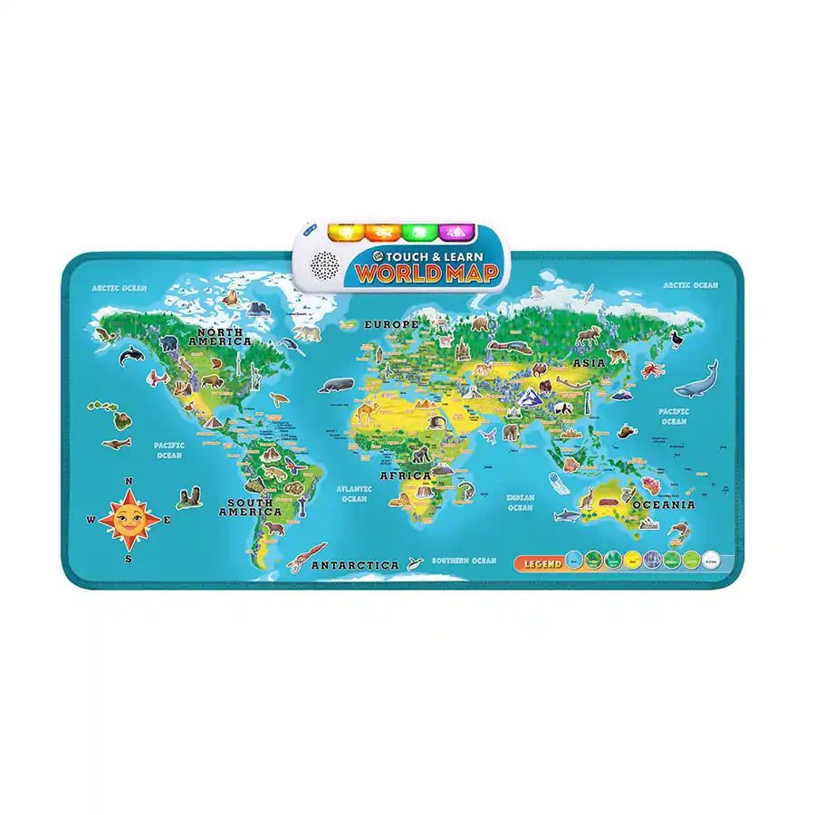 Leapfrog - Touch & Learn World Map Board
