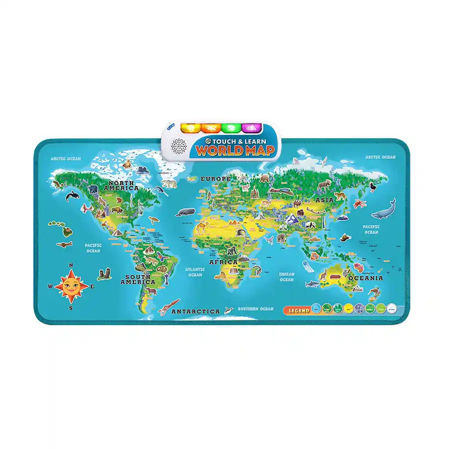 Leapfrog - Touch & Learn World Map Board Leapfrog - Touch & Learn World Map Board