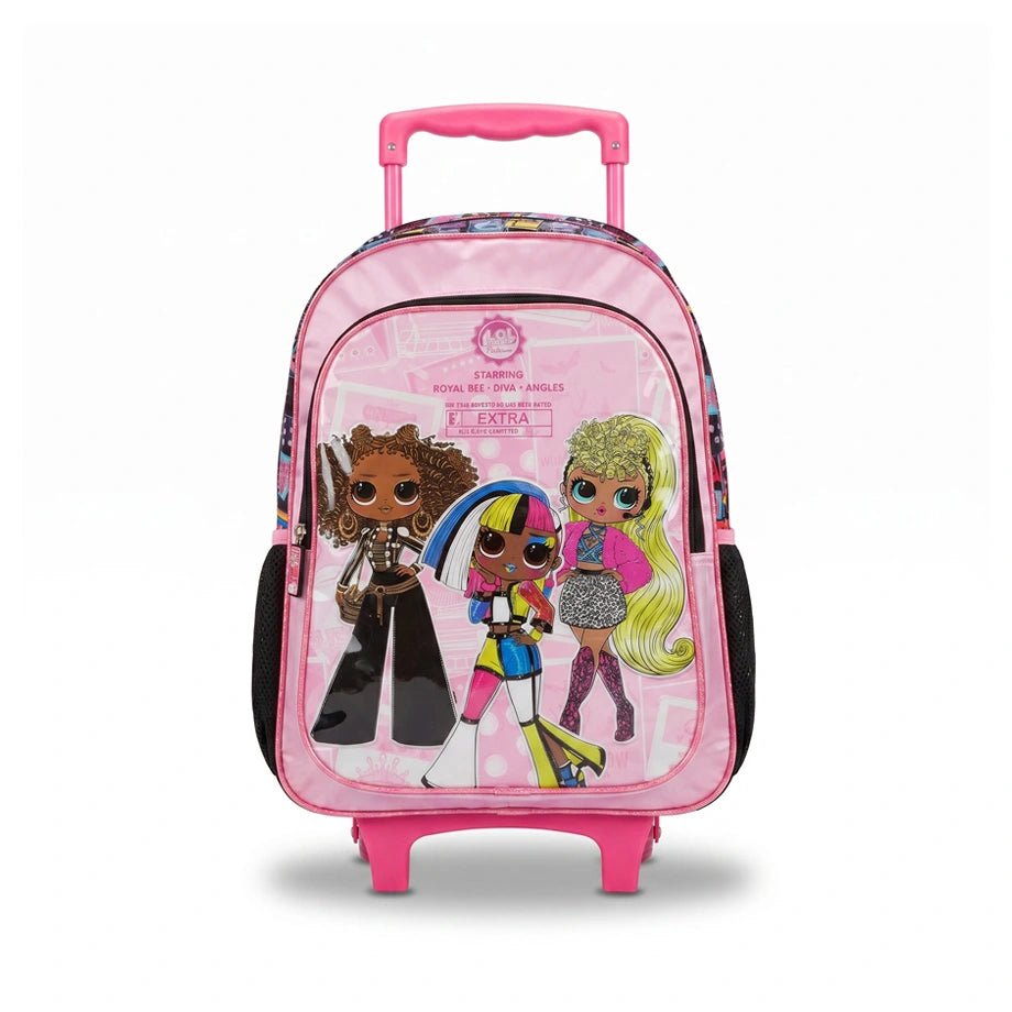 L.O.L. Surprise! Kids' 5-Piece Rolling Backpack and Accessories School Set