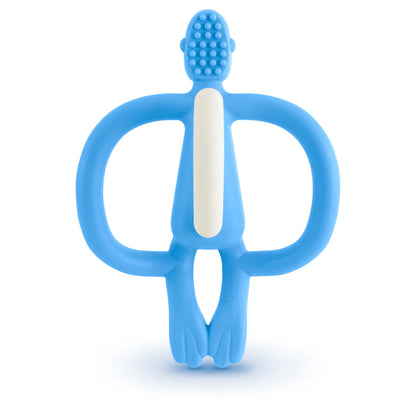Matchstick Monkey Teething Toy (Light Blue)
