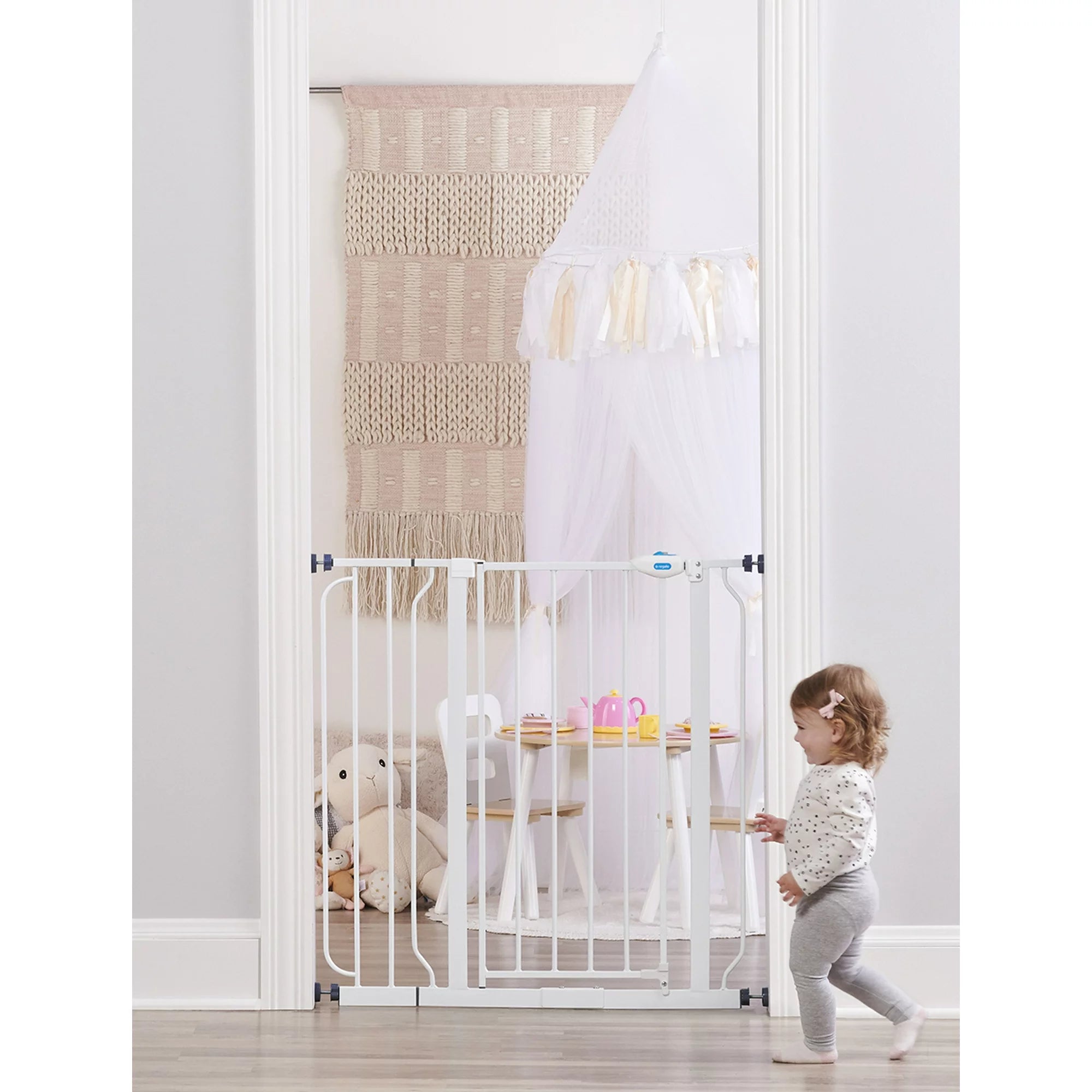 Regalo Extra Tall Safety Gate - 98 x 91 cm (White)
