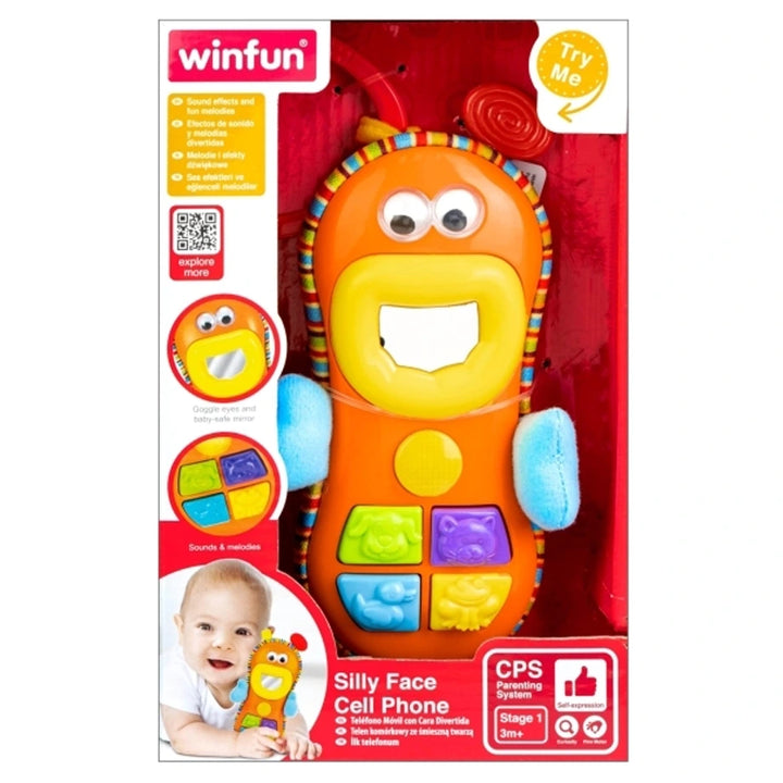 Winfun Silly Face Cell Phone – Halamama.com