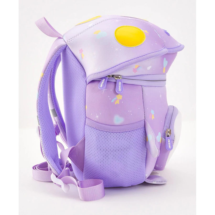 Bonfino Cartoon School Bag 11"(Purple)