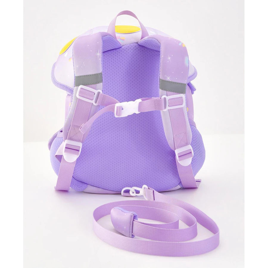 Bonfino Cartoon School Bag 11"(Purple)