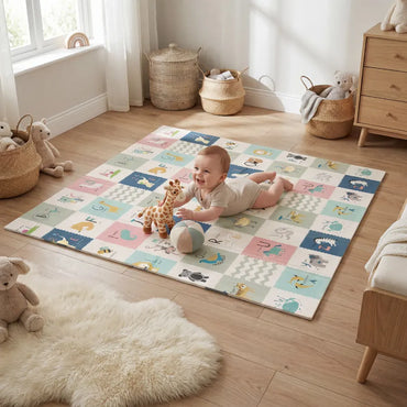 Snuggle Baby Reversible Folding Playmat Elephant