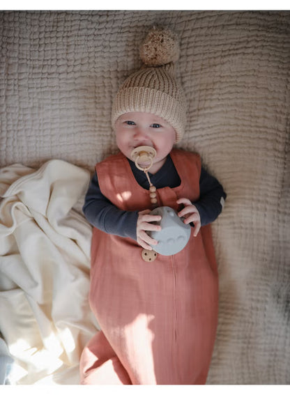 Mushie Muslin Sleep Bag (Cedar)