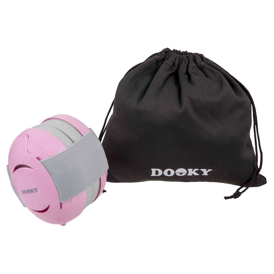 Dooky Baby Ear Protection (Pink)