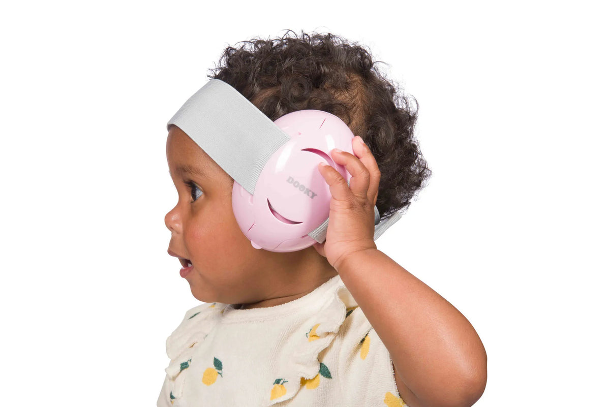 Dooky Baby Ear Protection (Pink)