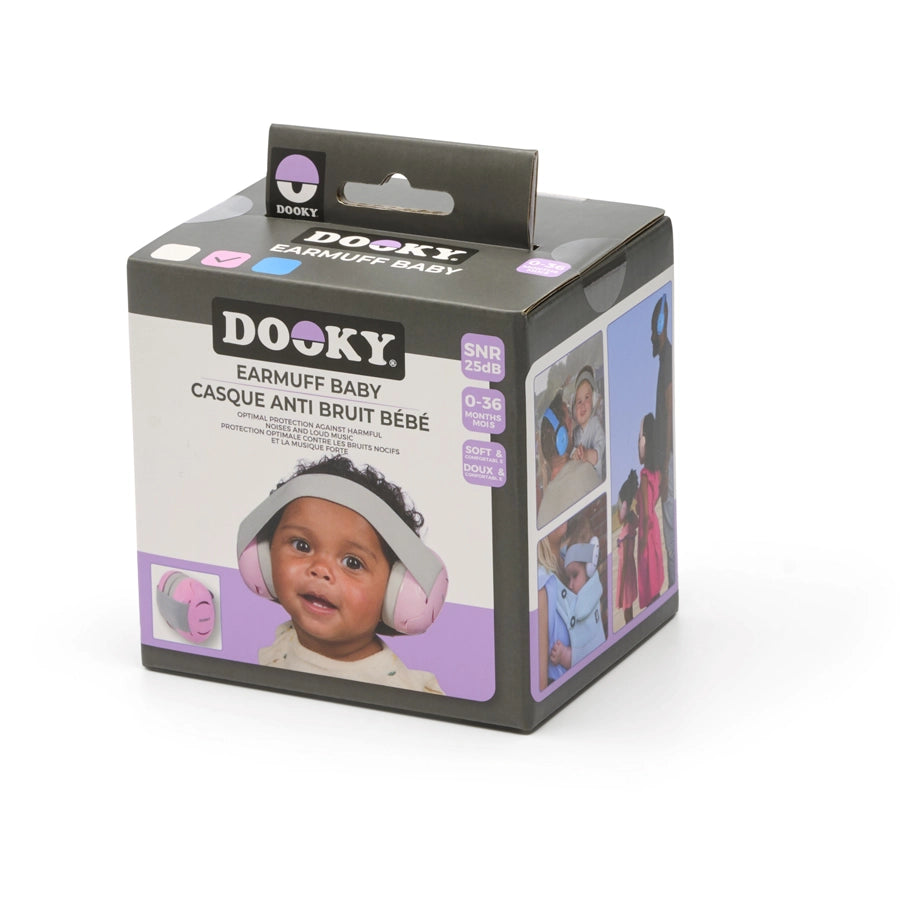 Dooky Baby Ear Protection (Pink)