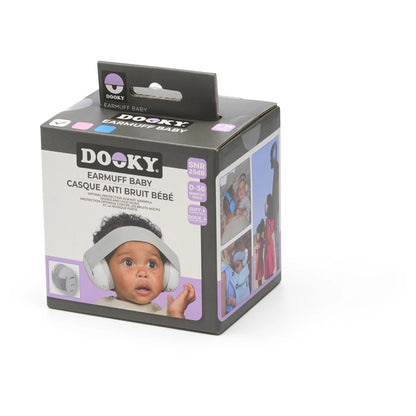 Dooky Baby Ear Protection (White)