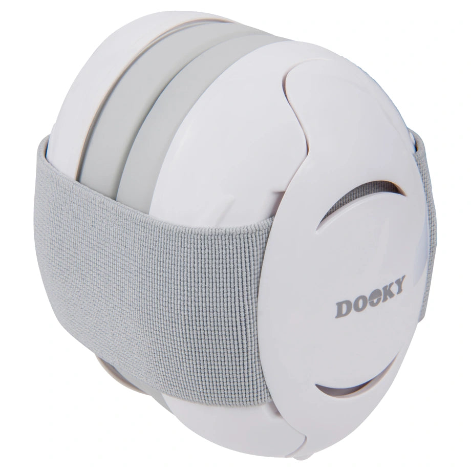 Dooky Baby Ear Protection (White)