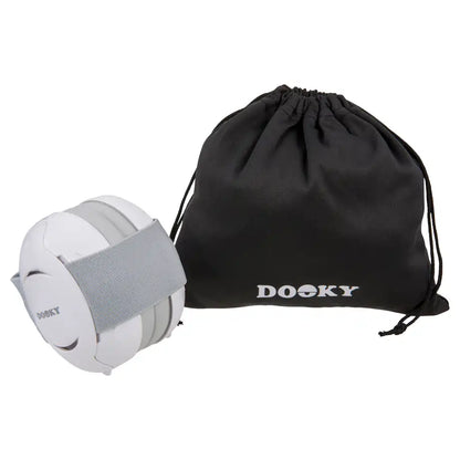 Dooky Baby Ear Protection (White)