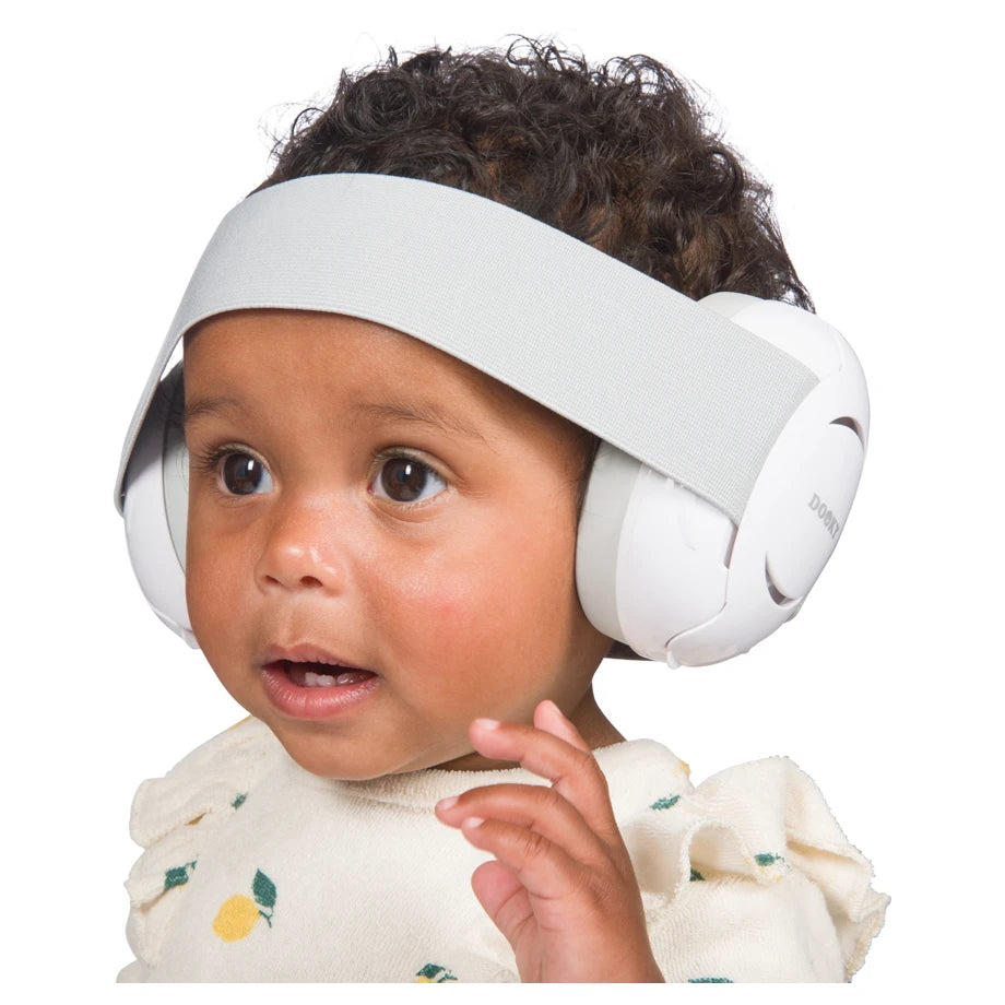 Dooky Baby Ear Protection (White)