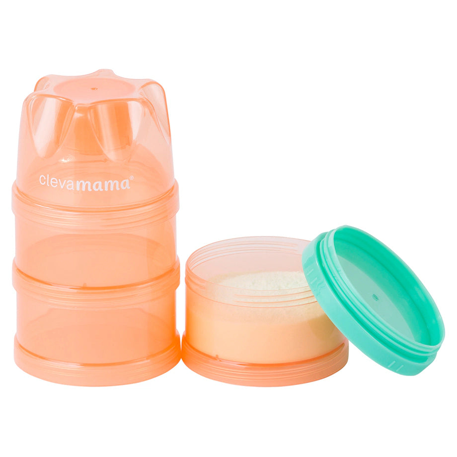 Clevamama Travel Container Stackable Formula & Food Container Clevamama Travel Container Stackable Formula & Food Container