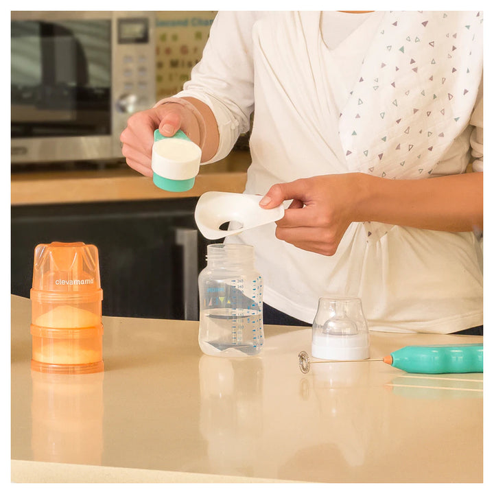 Clevamama Travel Container Stackable Formula & Food Container