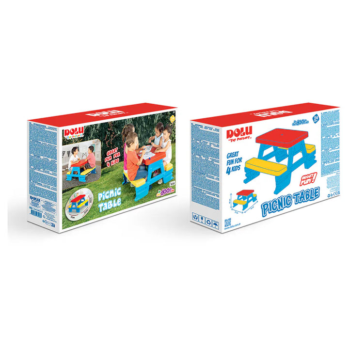 Dolu Full Picnic Table For 4