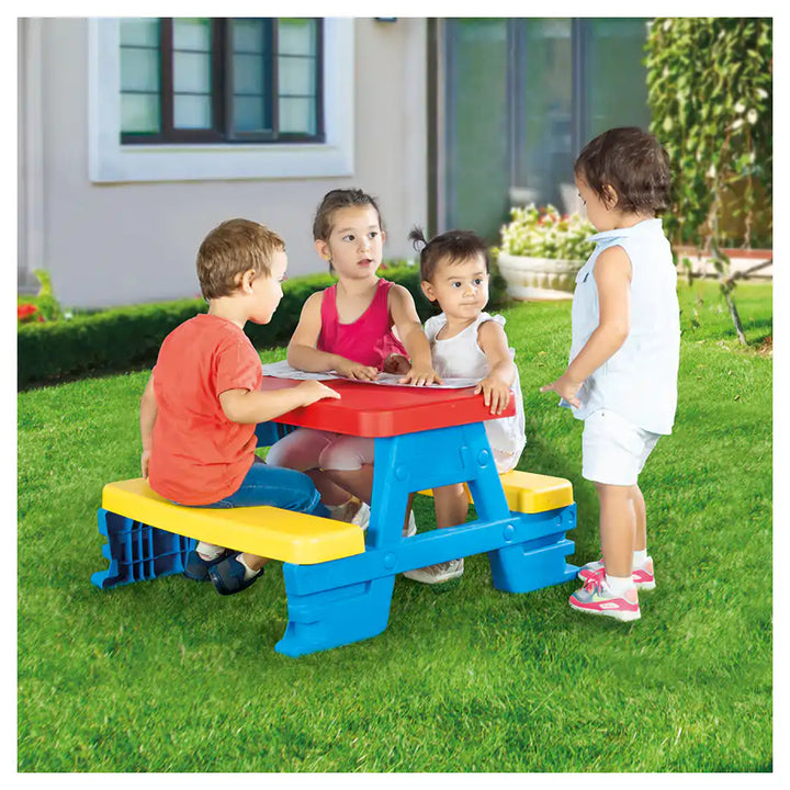 Dolu Full Picnic Table For 4