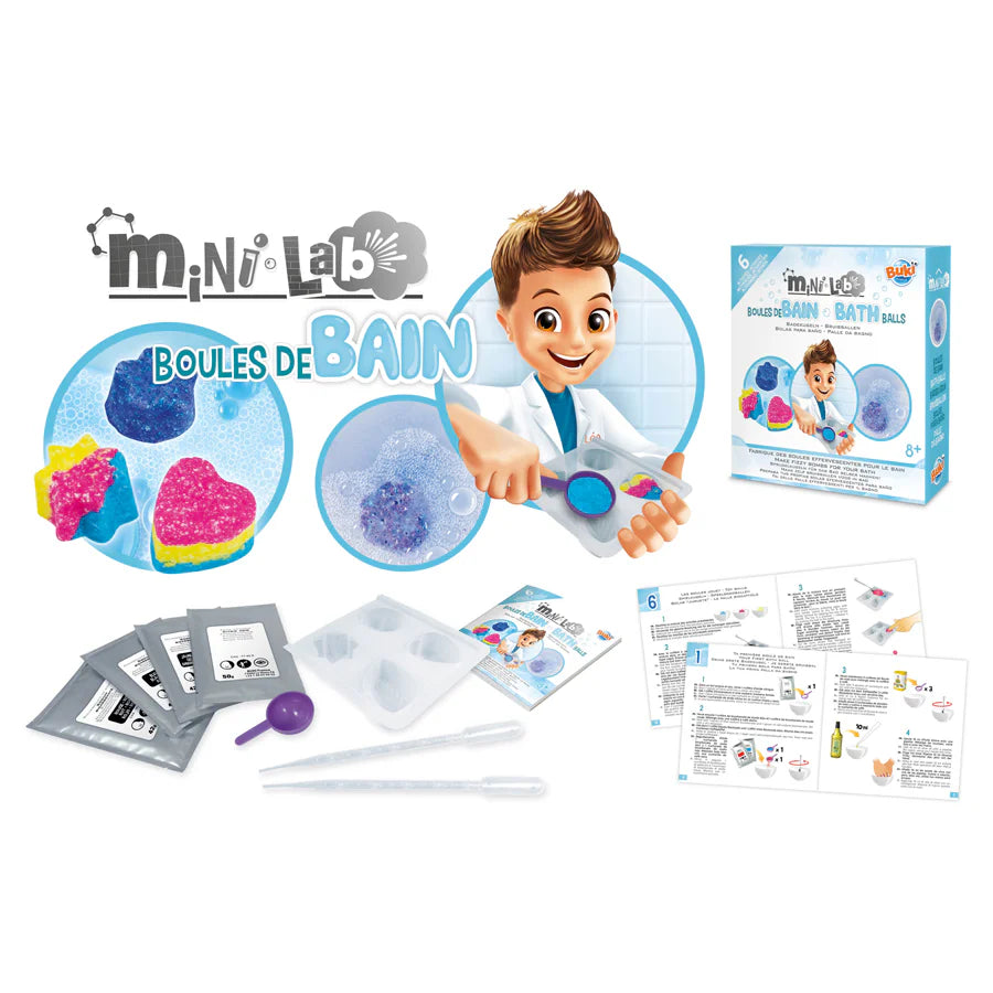 Buki France Mini Lab Bath Balls