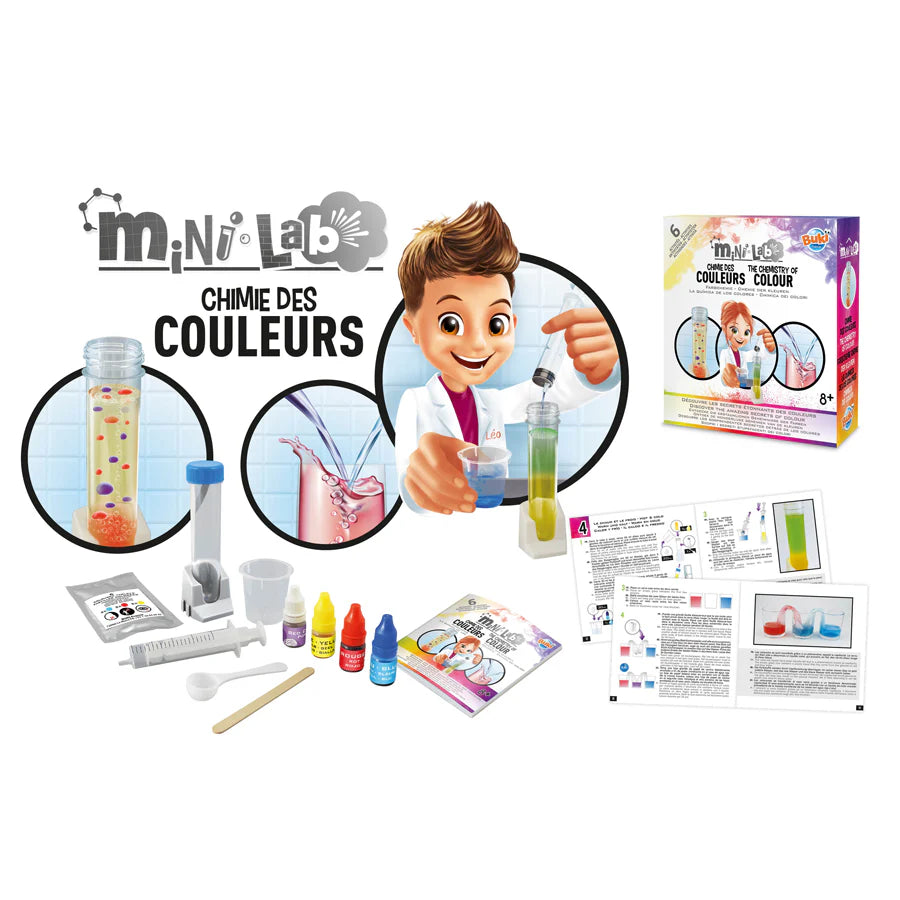 Buki France Mini Lab The Chemistry Of Colour Kit