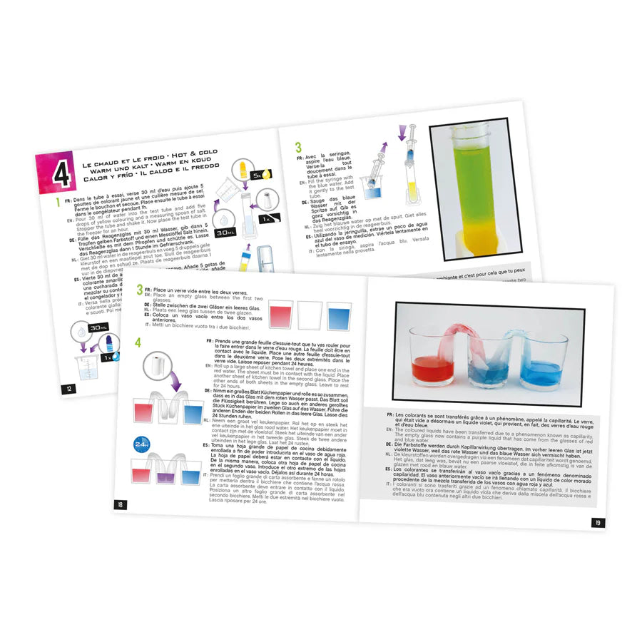 Buki France Mini Lab The Chemistry Of Colour Kit