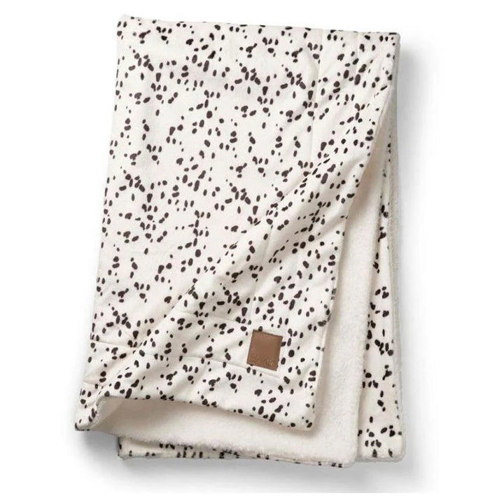 Elodie Details Pearl Velvet Blanket (Dalmatian Dots)