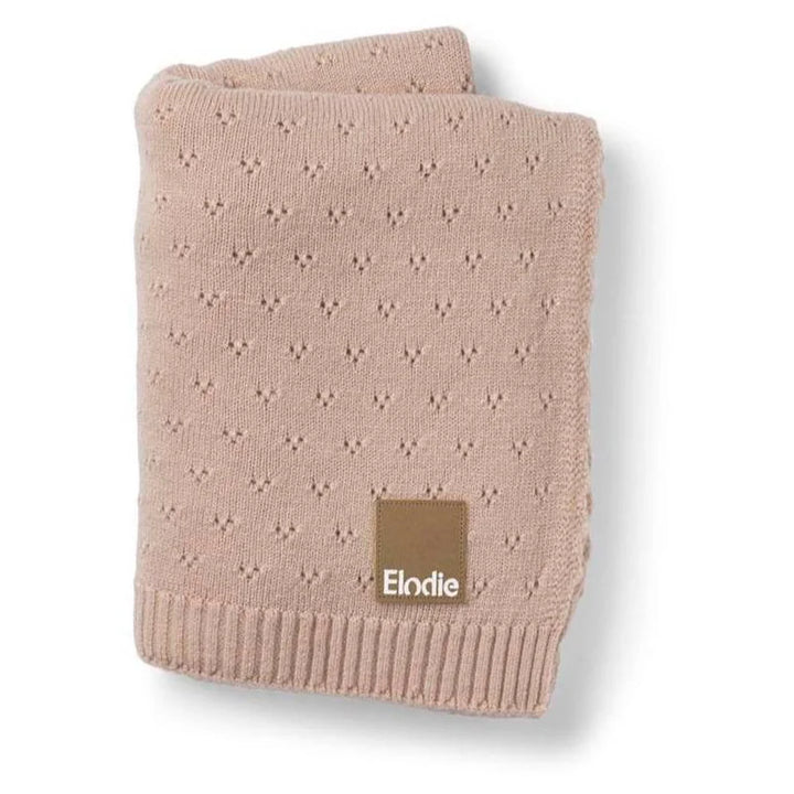 Elodie Details Pointelle Blanket (Blushing Pink)