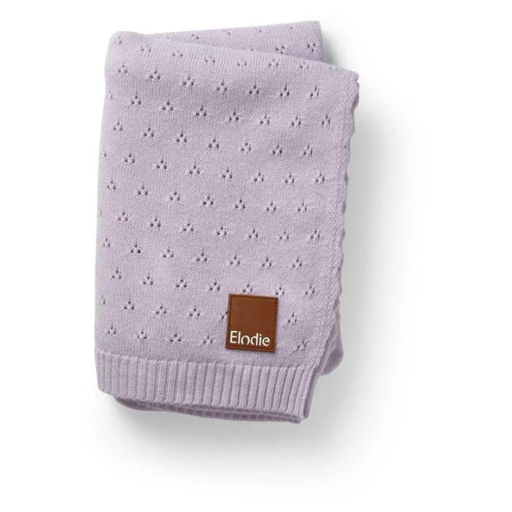 Elodie Details Pointelle Blanket (Lavender Love)