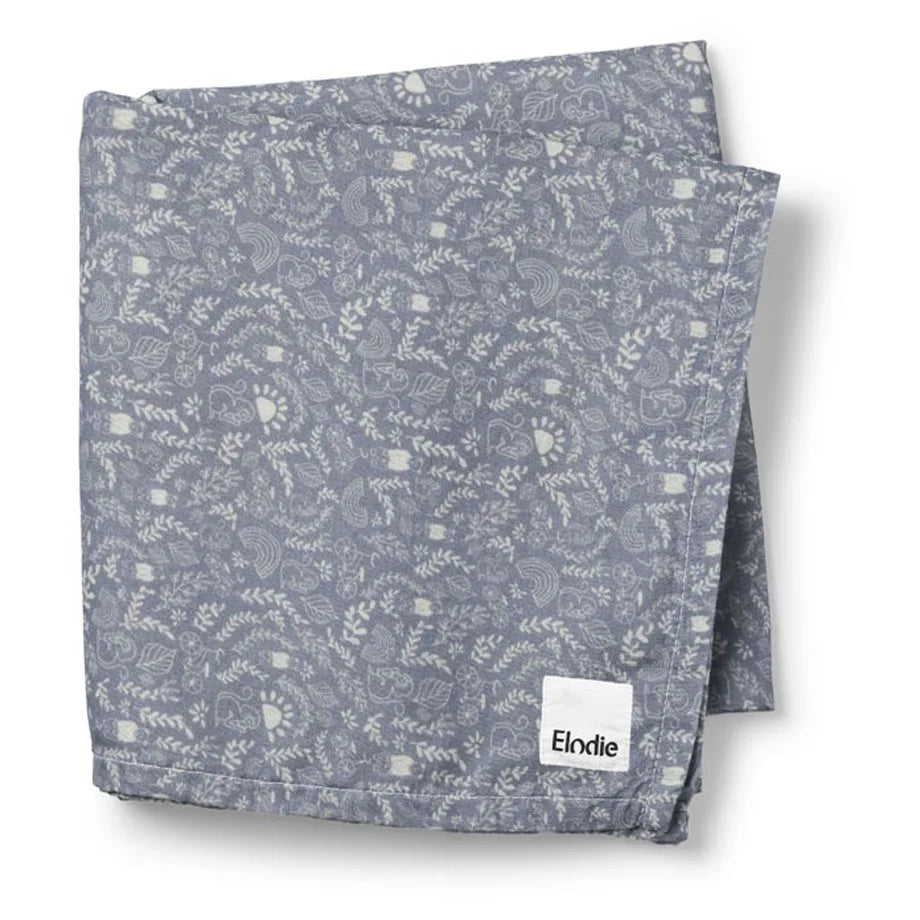 Elodie Bamboo Muslin Blanket (Monkey Sunrise)