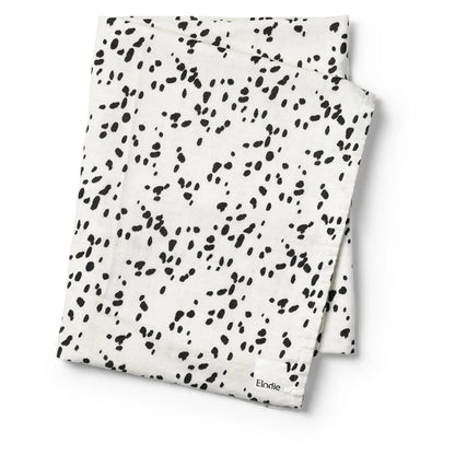 Elodie Bamboo Muslin Blanket (Dalmatian Dots)