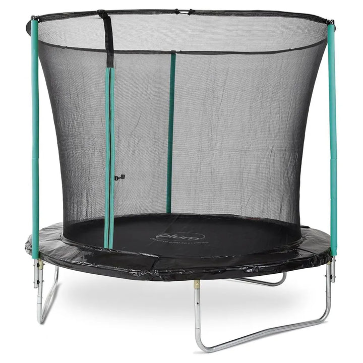 Plum 10Ft Fun Springsafe Trampoline & Enclosure (Turquoise)