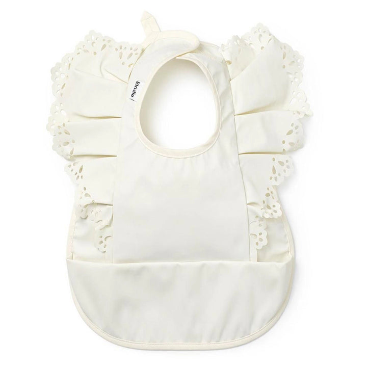 Elodie Details Baby Bib (Vanilla White)