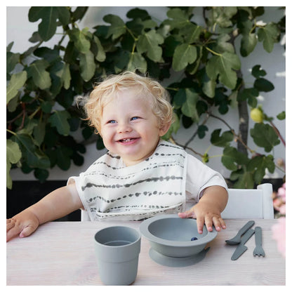 Elodie Baby Bib (Tidemark Drops)