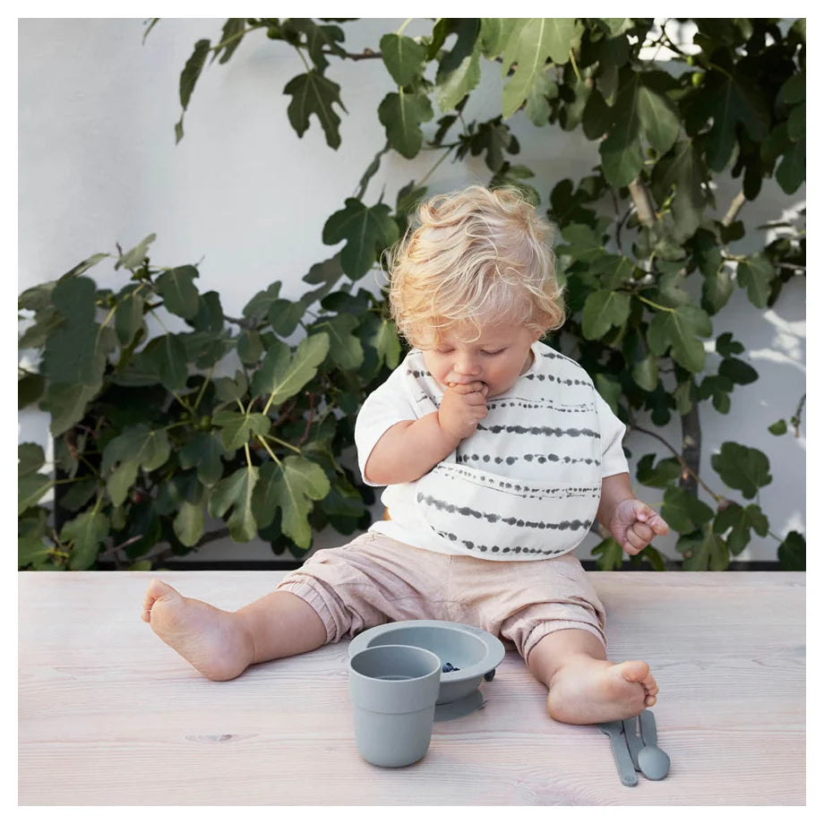 Elodie Baby Bib (Tidemark Drops)