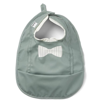 Elodie Baby Bib (Pebble Green)