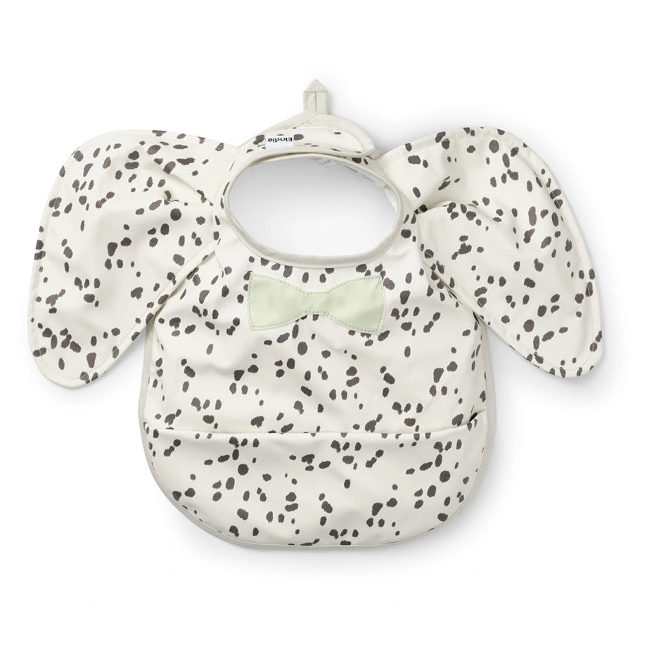 Elodie Baby Bib (Dalmatian Dots)