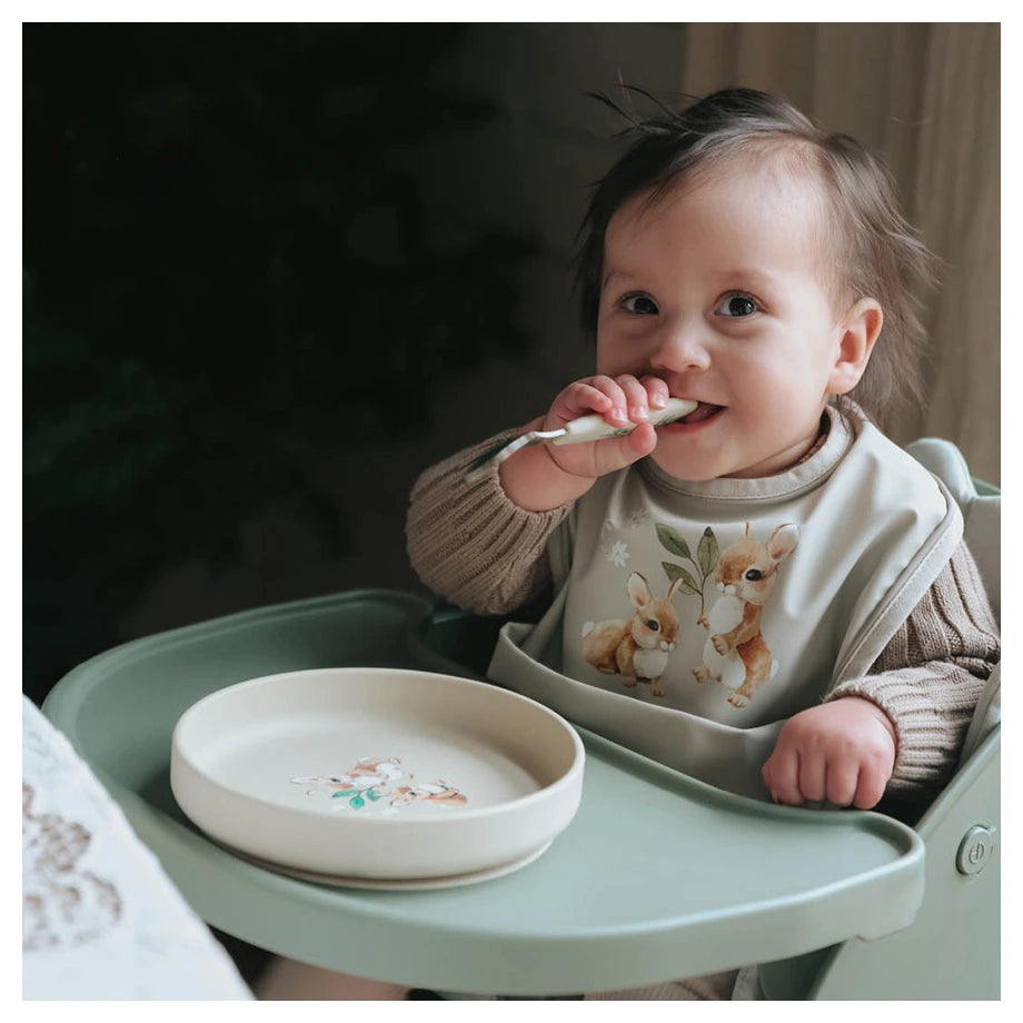 Elodie Baby Bib (Bunny Darling)