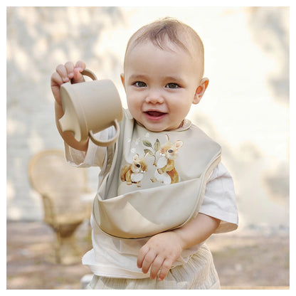 Elodie Baby Bib (Bunny Darling)