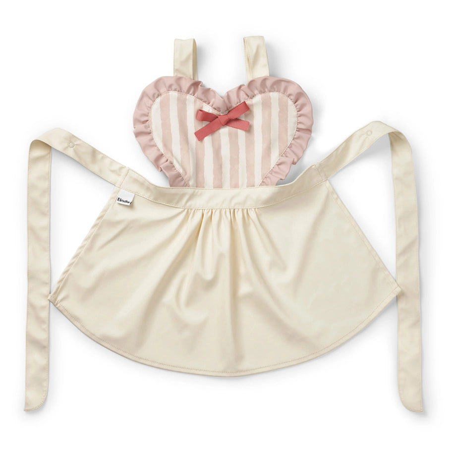 Elodie Baby Bib (Candy Stripes)