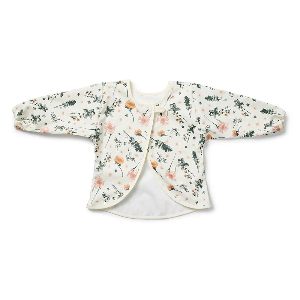 Elodie Longsleeve Baby Bib (Meadow Blossom)