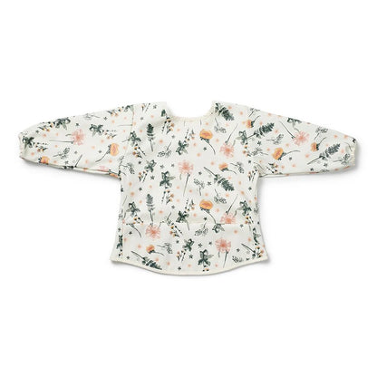 Elodie Longsleeve Baby Bib (Meadow Blossom)