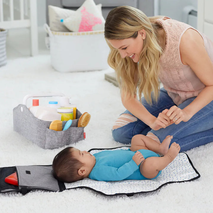 Skip Hop Light Up Diaper Caddy (Grey)