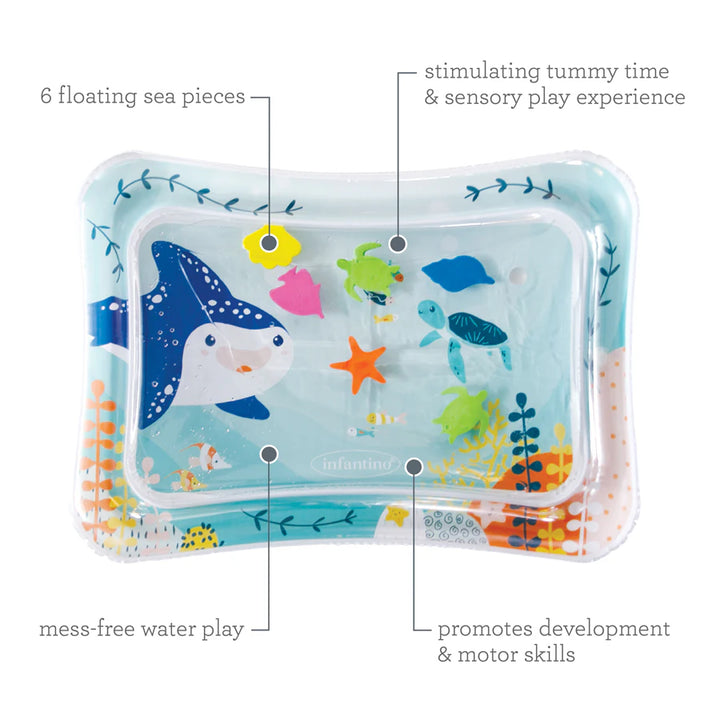 Infantino Jumbo Pat & Play Water Mat Ocean