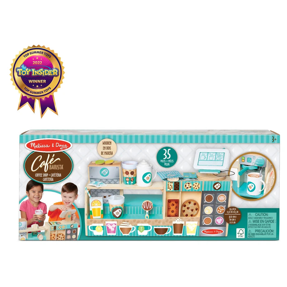 Melissa and Doug Cafe Barista Coffee Shop