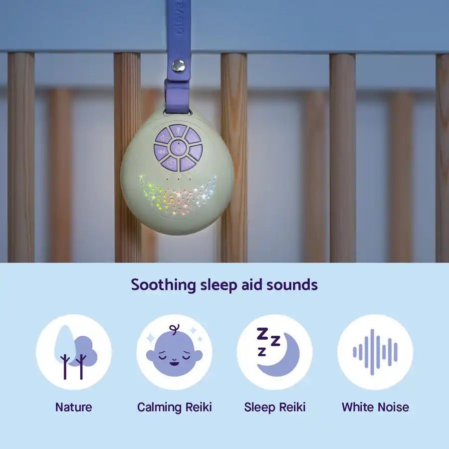Clevamama Sound to Sleep With Reiki Sounds & White Noise